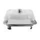 thumbnail image 5 of Parrillas de pescado, sartén para asar con tapa, plato para mariscos, calentador de alimentos, soporte para alimentos de restaurante, Buffet, estufa d, 5 of 8