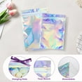 thumbnail image 5 of 200 Pack Mylar Bags, 2 Size Resealable Bags, Foil Bags, Mylar Holographic Bags with Clear Window, Resealable Bags Smell Proof Bags, Zipper Foil Bags (200 Pack, 4''x6" & 5.5''x8"), 5 of 9