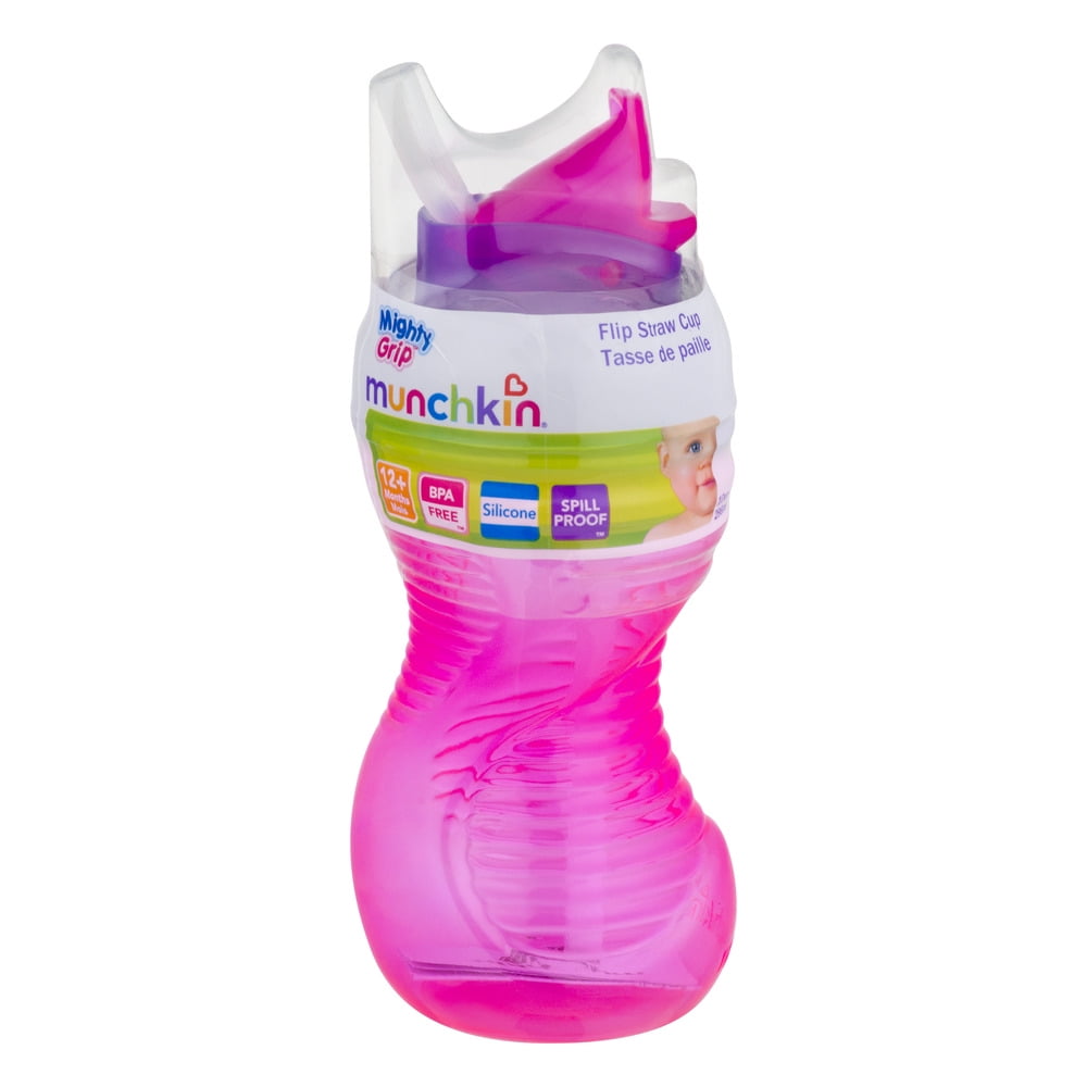 Munchkin Mighty Grip Flip Straw Sippy Cup Deal BrickSeek