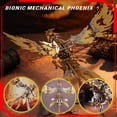 thumbnail image 2 of Daily Mix Store 3D Metal Assembly Mechanical Bird,3D Phoenix Metal Model Kits For Kid Adults,358PCS Mechanical Steel Stainless 3D Flappi, 2 of 8