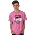 thumbnail image 5 of Hawaii HI Pride Gameday Spirit Cool Men's Graphic T Shirt Tees Brisco Brands L, 5 of 6