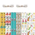 thumbnail image 1 of 10Pcs Wrapping Paper Sheets for Kids,Birthday Party Wrapping Paper Gift Wrap Papers,Present, 1 of 5