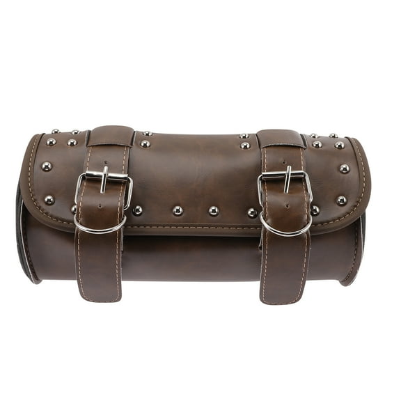 unbranded Motorcycle PU Leather Bag Motorcycle Handlebar Tool Bag Motorbike Pouch Tool Organizer