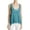 Green - turquoise, variant on WE THE FREE Womens New 1709 Orange Sleeveless Scoop Neck Casual Top L B+B