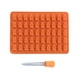thumbnail image 1 of Bewildely Molde para Fondant, fabricante de cubitos de hielo de Chocolate, herramienta antiadherente para hacer pasteles, molde de silicona para hornear Herramientas y accesorios para hornear naranja Bewildely HA001621-06, 1 of 1
