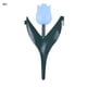 thumbnail image 2 of Decoración del hogar, decoración de habitaciones, decoración de paredes, 4 piezas de valla de plástico para jardín, bordes de valla de estacas, tulipanes, plantas, decoración exterior para césped, par, 2 of 6
