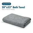 thumbnail image 2 of Aquaterior 28"x53" Bath Towel Highly Absorbent Hand Bath Face Towel Bathroom Hotel, 2 of 6
