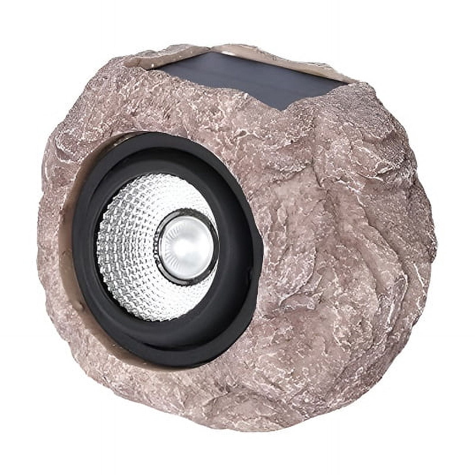 2 Pack Solar Rock Lights Outdoor, IP65 Waterproof LED Landscape Spot Lights for Garden, Yard, Pathway, Patio & Sidewalk, Auto On/Off Solar Powered Decorative Lighting for Outdoor Decor