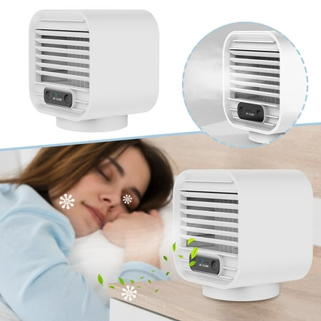 

Mittory Mini Portable Air Cooler Desktop Office Air Conditioning Fan USB Charging