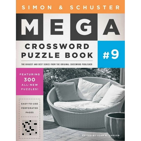 S&s Mega Crossword Puzzles Simon & Schuster Mega Crossword Puzzle Book #9, Book 9, (Paperback)