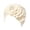 White, variant on Certgust Head Scarf for Women Under$10 Headwrap for Women Chemo Hat Cancer Turban Hair Loss Cap Soft Crinkle Long Scarf Side Applique Color
