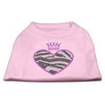 thumbnail image 3 of Pet Dog  Cat Shirt Rhinestone, "Zebra Heart", 3 of 10