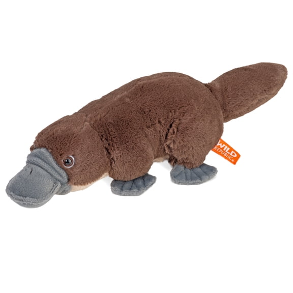 Wild Republic Cuddlekins Mini Platypus, Stuffed Animal, 8 Inches, Plush Toy, Fill is Spun Recycled Water Bottles