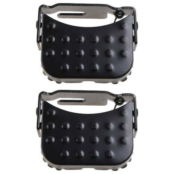 SIEYIO 2 Pieces Bike Foot Pegs, Bike Rear Pedals, Anti-Slip Rear Feet Pedals, BMX Pegs, Universal Steel Folding Bike Foot Pegs