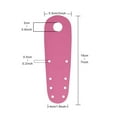 thumbnail image 7 of Roller Skating Protection PU Leather Professional Detachable Replacement Toe Cover for Skating Sports Accessories Beginner Pink, 7 of 7