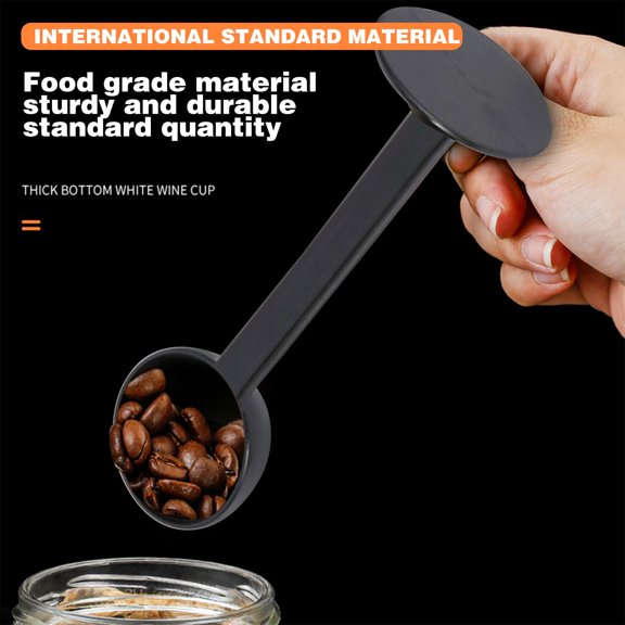 Function Coffee and 10g Measuring Spoon for Precise Grounds and Pressing
