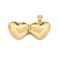 thumbnail image 4 of Cadena CON DIJE DE Corazón RELICARIO Casa del Anillo Oro SÓLIDO 14K amarillo 45 cm, 4 of 7