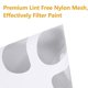 thumbnail image 3 of Filtros de pintura de 150 Uds con filtro de pintura de cono de malla de nailon de flujo de 100 micrómetros con 1, 3 of 4