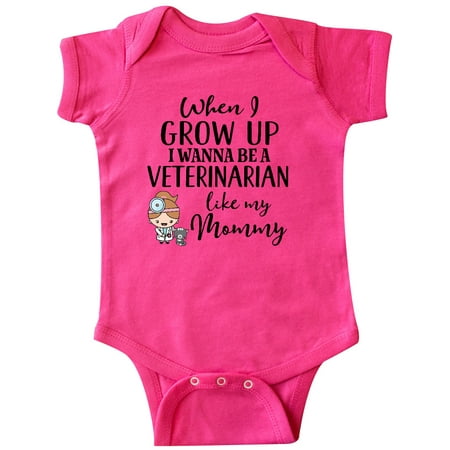 

Inktastic Veterinarian Like Mom Gift Baby Girl Bodysuit