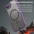 thumbnail image 4 of TECH CIRCLE for iPhone 16e Magnetic Case, Upgraded [Full Camera Protection] [Compatible with Magsafe] [Translucent Matte] Shockproof Protective Phone Case for iPhone 16e,Purple, 4 of 8