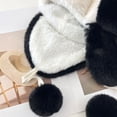 thumbnail image 5 of Jiibva Cartoon Animal Warm Hat Penguin Plush Earmuffs Hat Winter Furry Hat Scarf Warm Hat Cycling Warm Hat Ladies Cute Hat for Outdoor, 5 of 7
