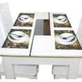 thumbnail image 4 of Ryvnso Placemats Set of 4 Bee in Grapes Dining Mats Heat-Resistant Non-Slip Washable Table Mat, 4 of 8