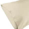 thumbnail image 2 of Unique Bargains Solid Color Envelope Closure Pillowcase (2 Count) Khaki King, 2 of 6
