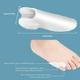 Pinky Toe Gel Bunion Protector 6 Piece Tailors Bunion Corrector Little