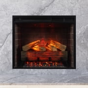 Modern Ember Uptown 23 inch Smart Electric Fireplace Insert - Black