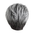 thumbnail image 3 of Peluca corta de mujer Yuyangstore Gris claro Resistente al calor, 3 of 8