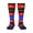 3 Black, variant on Women's Knee High Socks Multiply Gays Lesbians Flag Outdoor Casual Tube Socks