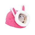 thumbnail image 2 of Injueey Casa para dormir de animales con esterilla, suministros de algodón, jaula colgante ligera, nido de animales pequeños, tienda para el hogar, Juegos de accesorios de baño Tipo 1 Injueey HA043701-01, 2 of 6