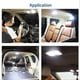 thumbnail image 5 of Lámpara de luz de maletero de lectura de techo a techo interior de vehículo de coche de 12V/36 LED, 5 of 5