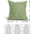 thumbnail image 5 of Navy Blue Leopard Print Pillow Covers 18x18 Set of 2 Cheetah Animal Pattern Chinoiserie Decorative Throw Pillows Outdoor Pillowcase Farmhouse Linen Cushion Case Decor for Sofa Couch Bed, 5 of 6