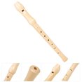 thumbnail image 2 of Descant Recorder Children Clarinet Beginners Soprano Recorder Small 8-Hole Clarinet Instrument, 2 of 8