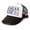 Black/White, variant on Reagan Bush 84 Hat Custom USA Flag Unisex Adult Cap Navy/White