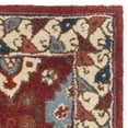 thumbnail image 4 of SAFAVIEH Antiquity Jackalynn Geometric Diamonds Wool Runner Rug, Red/Blue, 2'3" x 8', 4 of 6