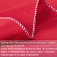 thumbnail image 3 of Flxxie Satin Pillowcases with Zipper Silky Soft Sateen Pillow Cases Covers Set of 2 (King, Red), 3 of 5