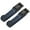 Navy Blue, variant on 1x40 inch Utility Strap with Buckle Polyester Belt for Packing Orange, 2 Pack