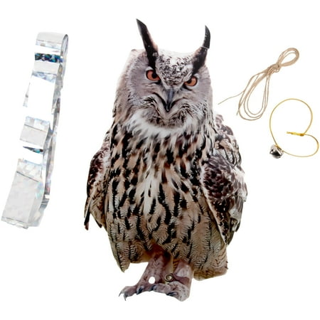 HONGDI Owl Scarecrow Decoys Safe And Rainproof
