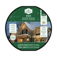 thumbnail image 6 of Indoor/Outdoor 500-Count LED Icicle Christmas Lights, Warm White, 50', Holiday Time, 6 of 6
