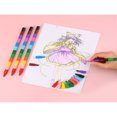 thumbnail image 4 of LNGOOR 6pcs Stackable Multi-Color Crayons  Party Favors  Diy Rainbow Pencils, 4 of 7