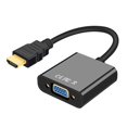 thumbnail image 1 of Adaptador convertidor de vídeo HDMI compatible macho a Vga Rgb hembra HDMI compatible a Vga 1080p para Pc negro macho-hembra Banban LingWen 8390612300356, 1 of 1