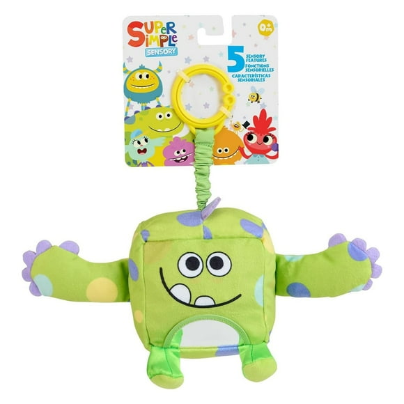 Super Simple: Sensory Plush Monster - Hugo (Green)