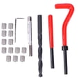 thumbnail image 2 of 20 Pcs Thread Repair Kit M8x1 Stainless Steel Rethreading Tap Set for Female Thread Repairing Insert Sleeve, 2 of 12