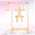 thumbnail image 3 of LOLIPPYY 4Set Kids Gymnastics Bar Shape Toy for Home Education and Brain Development in Khaki Color, 3 of 8