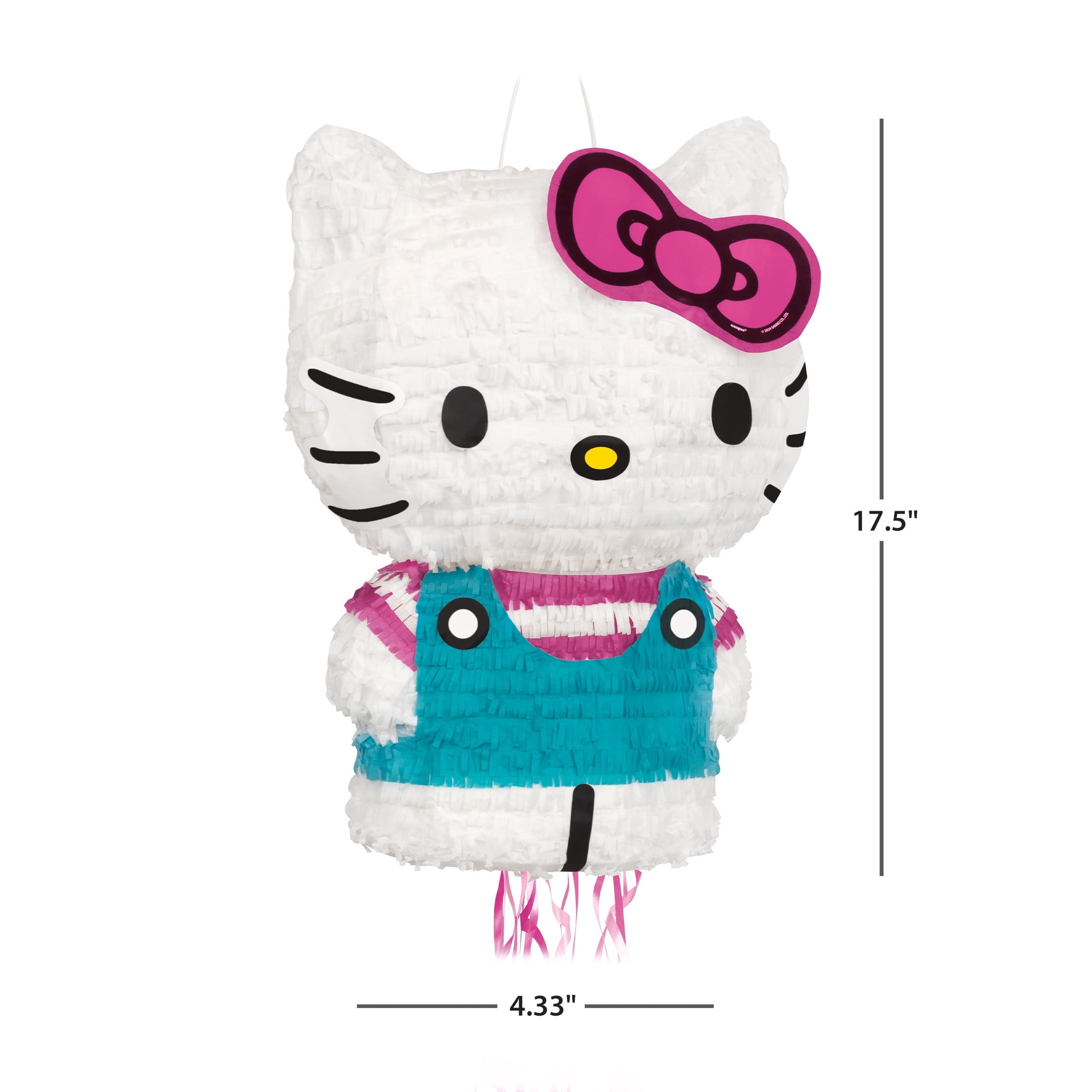 Hello Kitty 1 Count Shaped Pull String Pinata