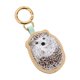 thumbnail image 3 of Llavero bordado, llavero para coche, llavero elegante con forma de animal, ideal como regalo de Acción de Gracias. Erizo, 3 of 9
