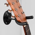 thumbnail image 4 of Guitar Wall Mount Hanger, 8 Pack - Wall Hooks Holder Stand with Screws for Acoustic, Electric Guitar, Bass, Banjo, Mandolin, 4 of 10