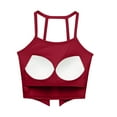 thumbnail image 2 of Bra for Women with Halter Neck, Removable Pads, Seamless Backless Design, Stretch Polyester Fabric, Body-Conforming Fit, for Daily Wear, 2 of 4
